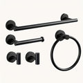 5pcs Stainless Steel Bathroom Pendant, Towel Rack Set, Bathroom Hardware Pendant Set, Bathroom Towel Bar Set