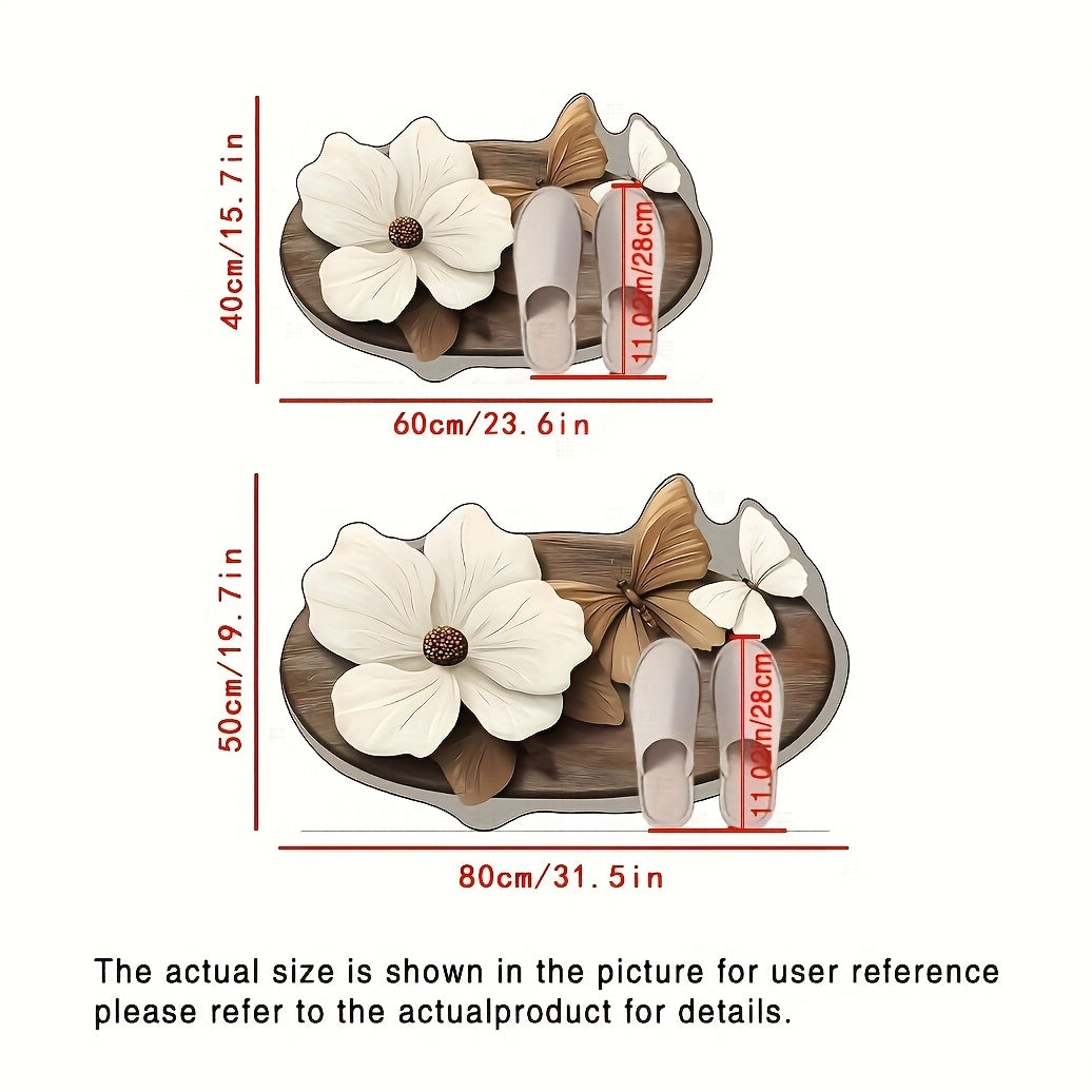 Ultra-Absorbent Diatomite Bathroom Mat That Prevents Slipping - Dries Quickly, Absorbs Water, And Provides a Soft, Comfortable Surface for Various Areas Like The Bathroom, Shower, Laundry Room, Bedroom, Living Room, Entryway, Kitchen Floor